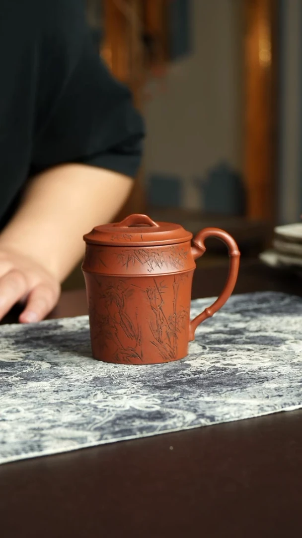 茶杯紫砂63号李建军老师宜兴紫砂原矿作品