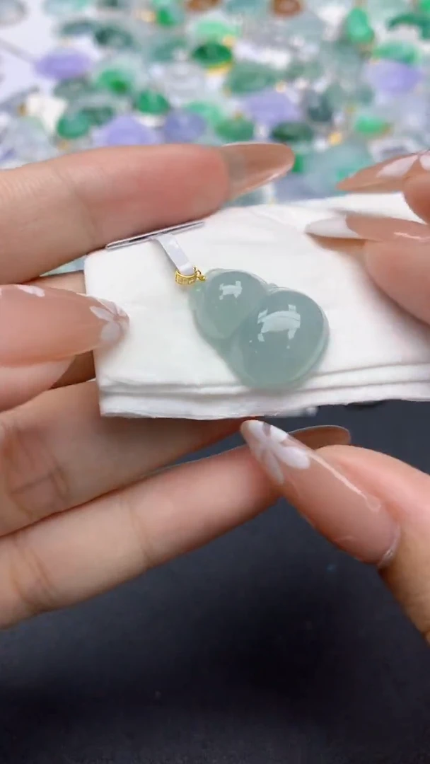 颈饰未镶嵌翡翠天然缅甸a货翡翠百元以上9元证书费自理