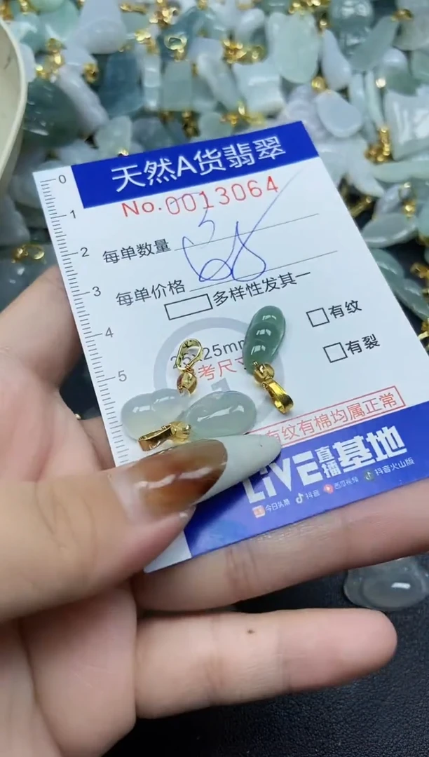 【闪购商品】翡翠颈饰未镶嵌天然A货翡翠