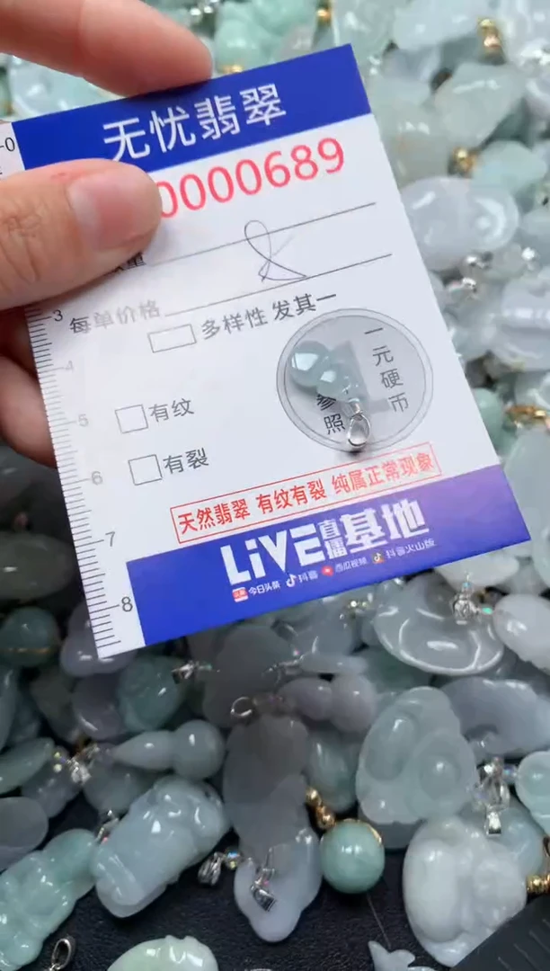 颈饰未镶嵌翡翠689