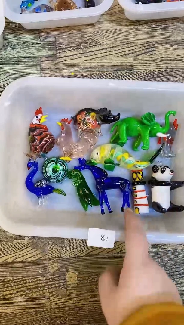 【闪购商品】琉璃手工艺品瑕品12件套餐（瑕品不退换）