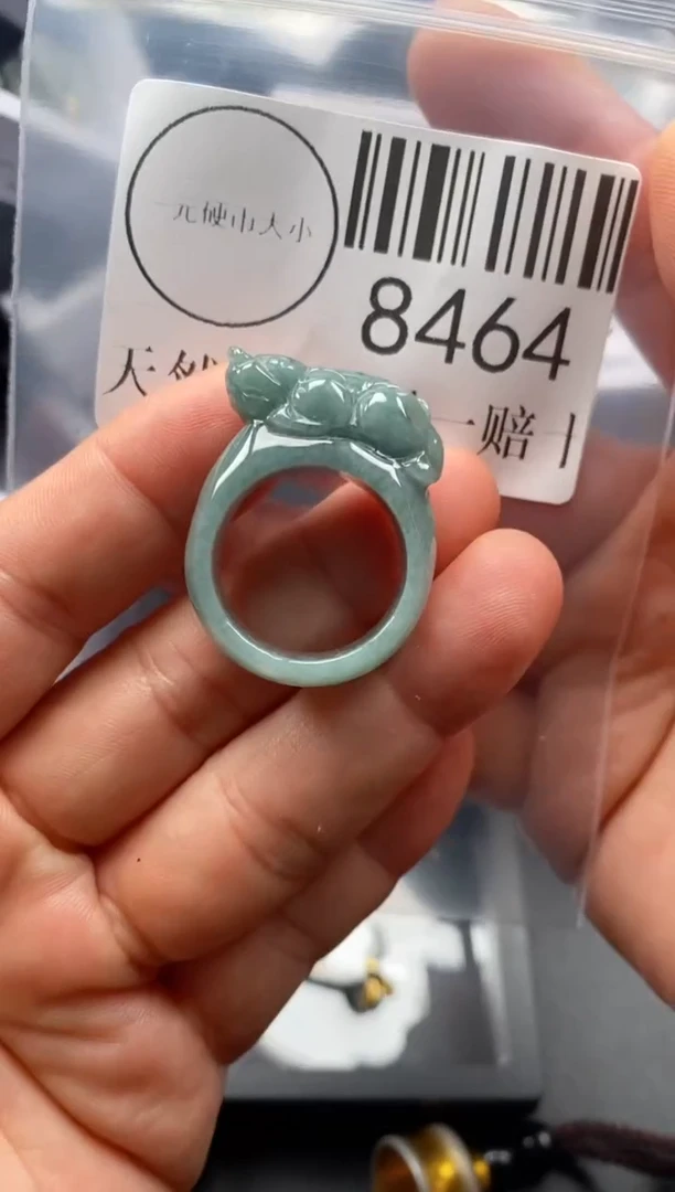 翡翠未镶嵌吊坠(不含链)8464