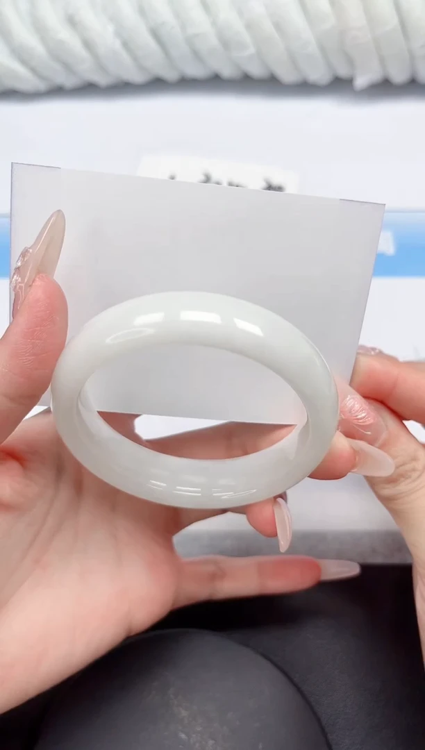 和田玉手镯未镶嵌92-56.7