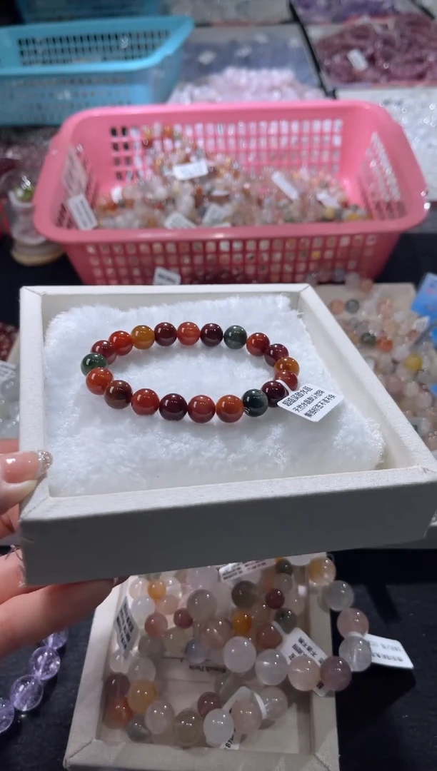 未镶嵌手链水晶141号多样性发一V    10+