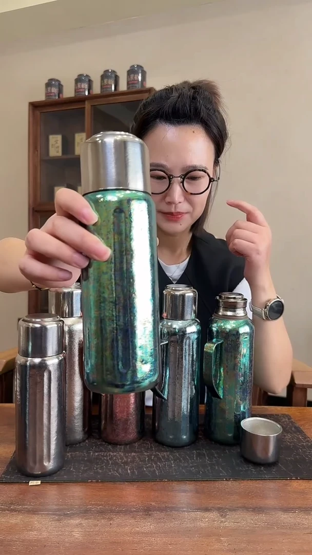 500毫升纯钛绿色