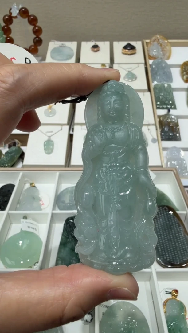 未镶嵌挂件翡翠A货翡翠多样性孤品