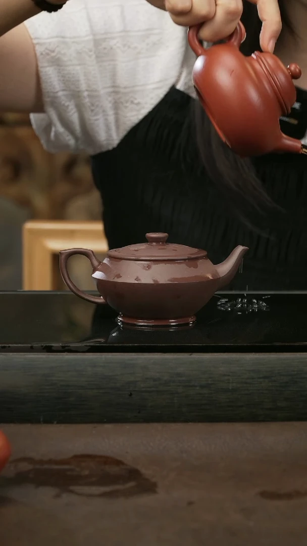 茶壶紫砂15，汉云，紫泥，150cc