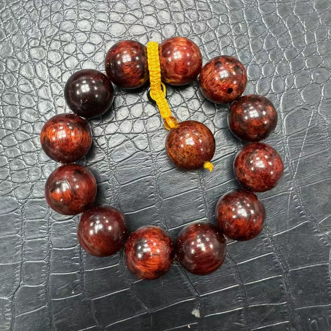 B329越南留疤文玩手串20mm