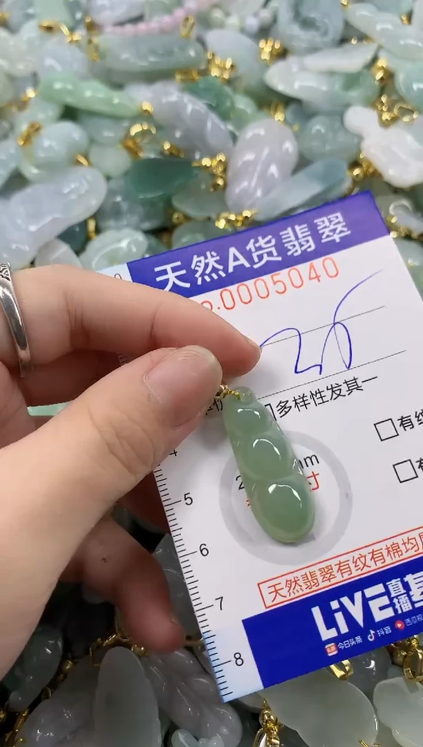 颈饰未镶嵌翡翠天然A货翡翠