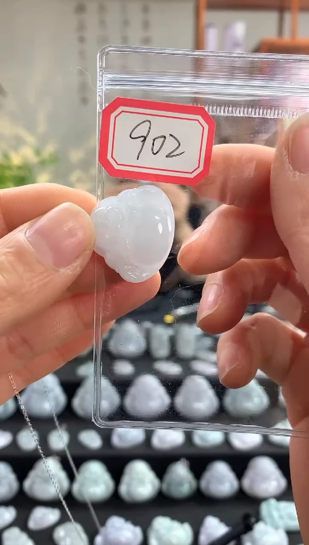 【闪购商品】翡翠吊坠(赠链)银S925镶嵌佛公902多样性发一件
