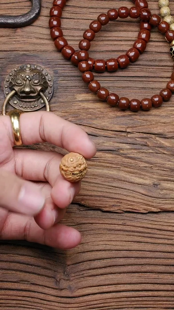 【闪购商品】猴头核桃手串恶僧一念