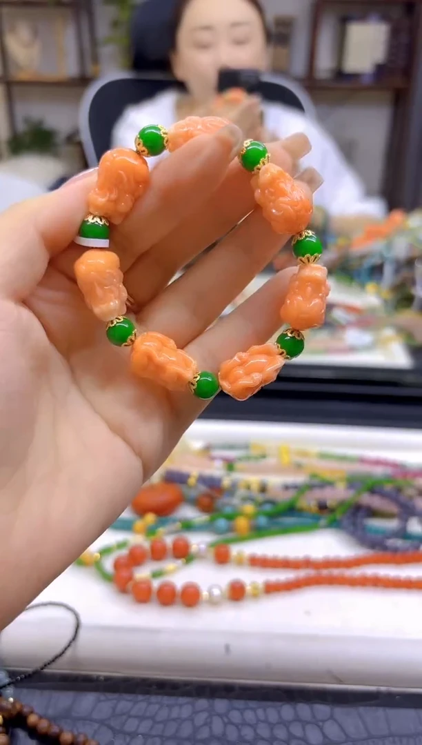 未镶嵌手链翡翠DIY款S409