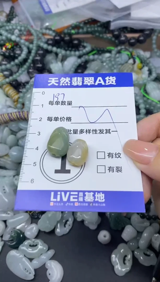 颈饰未镶嵌翡翠乐****ʔ天然翡翠A货批量多样性发一件