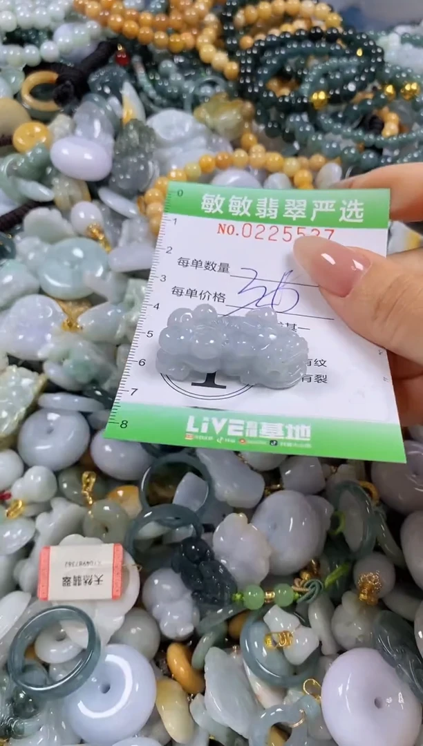 翡翠未镶嵌颈饰闪购0225537多样性发其一