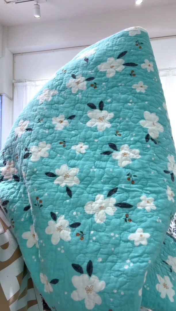 棉200*230纯棉床盖47号起球瑕疵