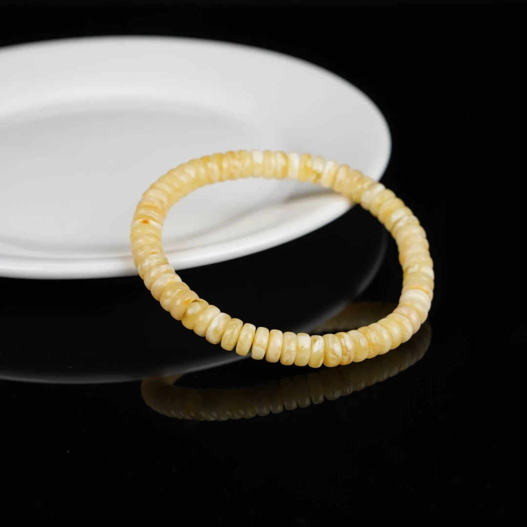 【弥真九华】珠宝系列 · 传统蜜蜡直切手串