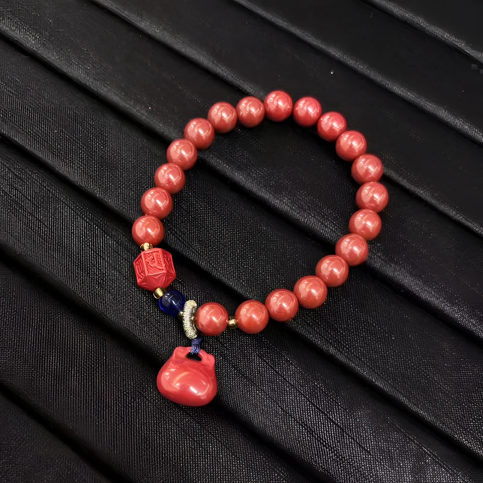 含辰砂工艺品帝王砂福袋包手串卡8m*（多样性单个发货）