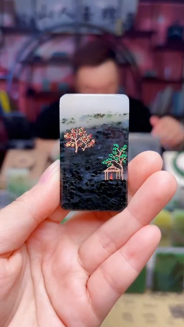 未镶嵌独山玉颈饰347