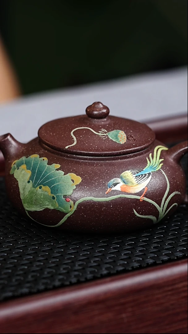 茶壶紫砂宜兴原矿紫砂作品