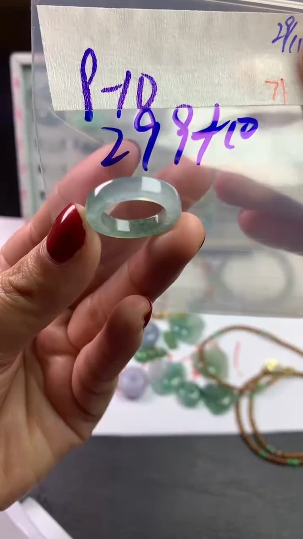 未镶嵌定制翡翠毛货需精细抛光拍一发一