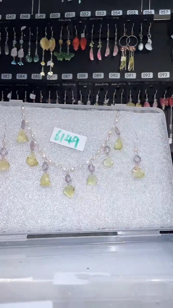 紫晶耳饰银S925镶嵌喜欢拍