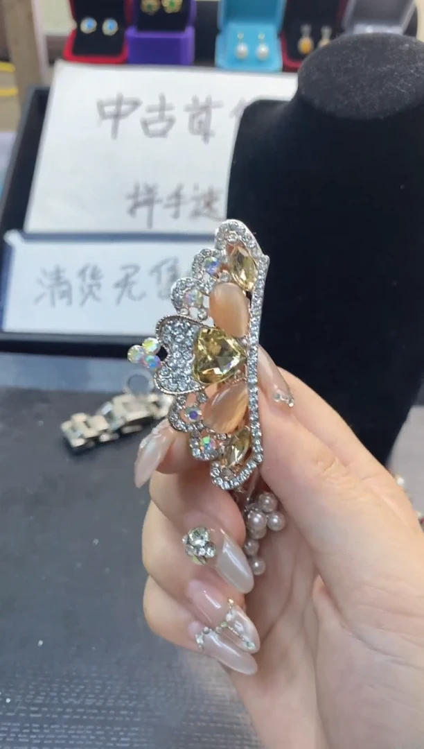 珐琅铁合金锐锐中古饰品默认微瑕04