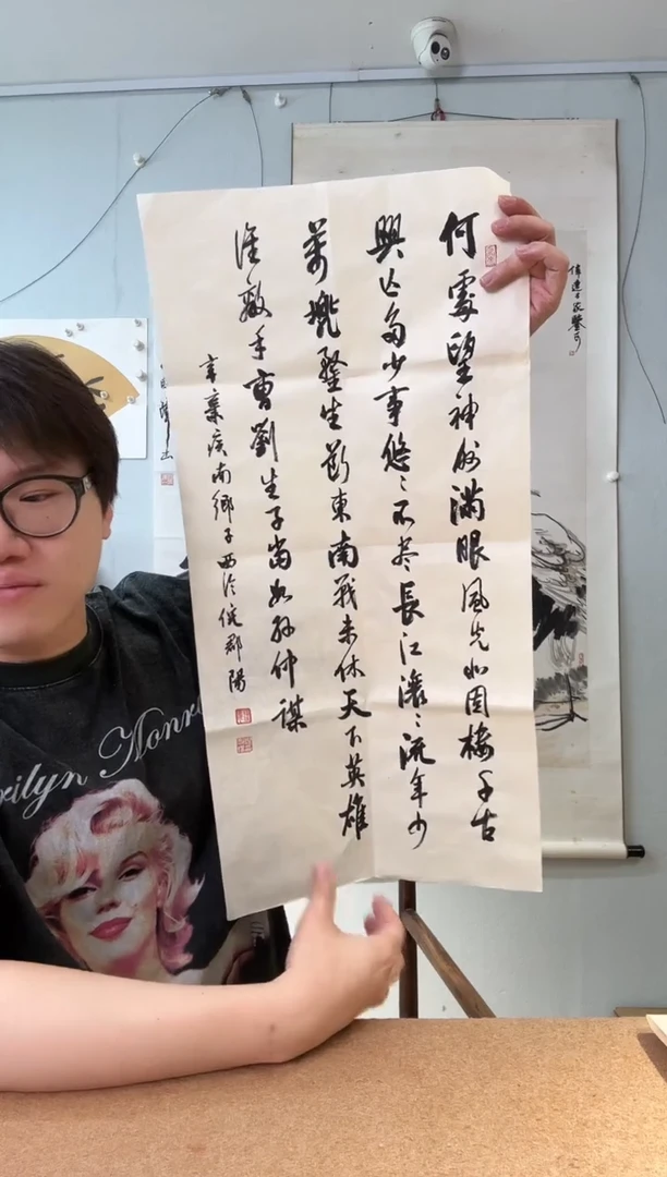 书法倪老师 南乡子 软片