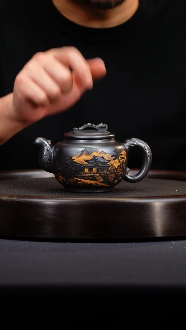 茶壶紫砂宜兴原矿紫砂壶