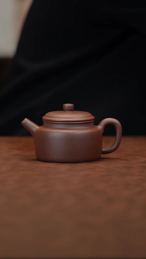 茶壶紫砂蓝*✔德钟壶 150CC