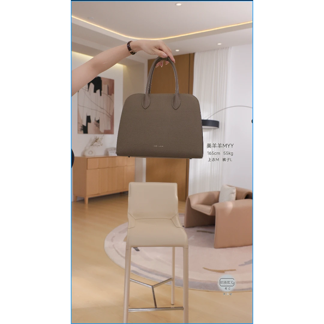 WMRJ【头层牛皮通勤包】高级百搭气质通勤必入款