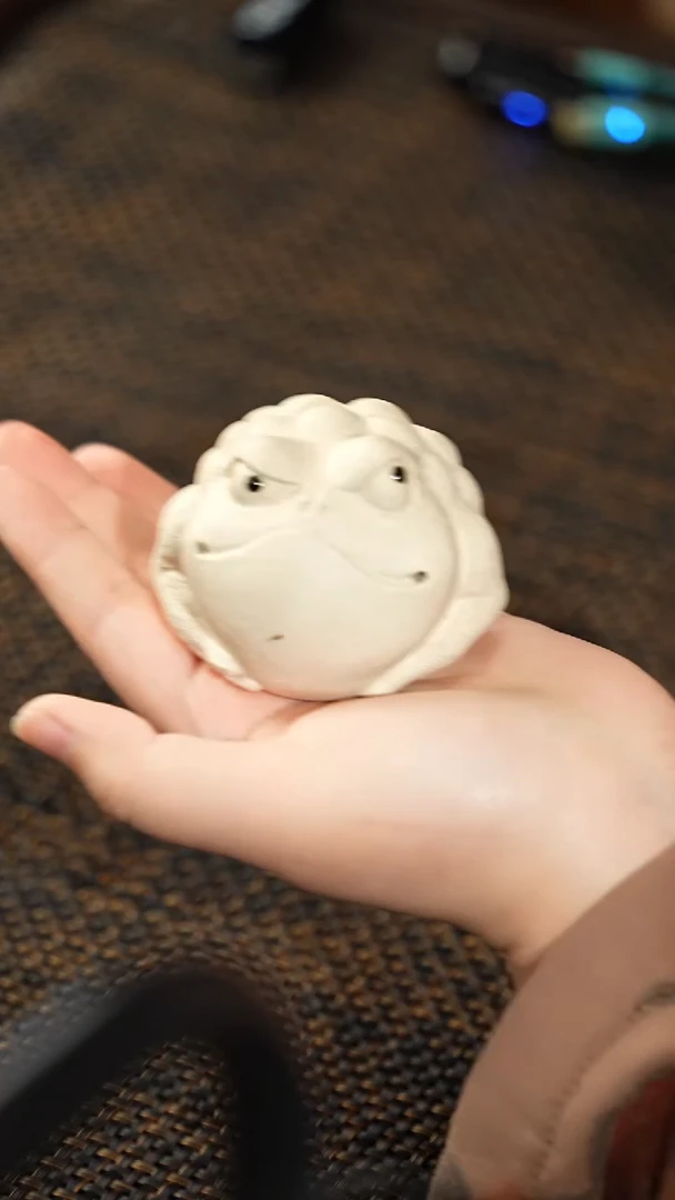 【闪购商品】紫砂茶杯福利紫砂白右金蟾