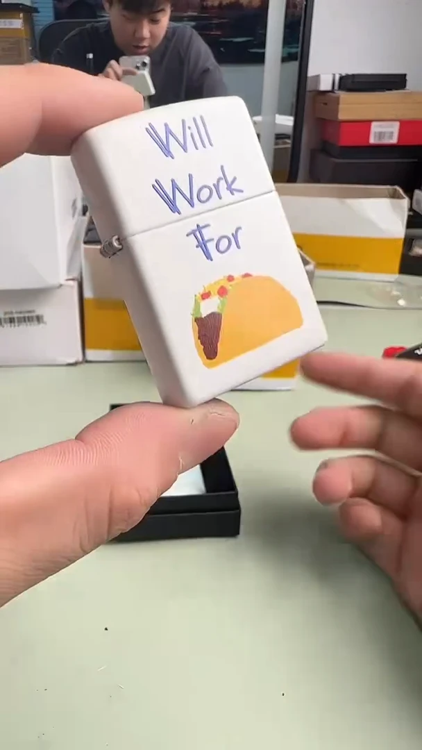 铁zippo打火机民以食为天