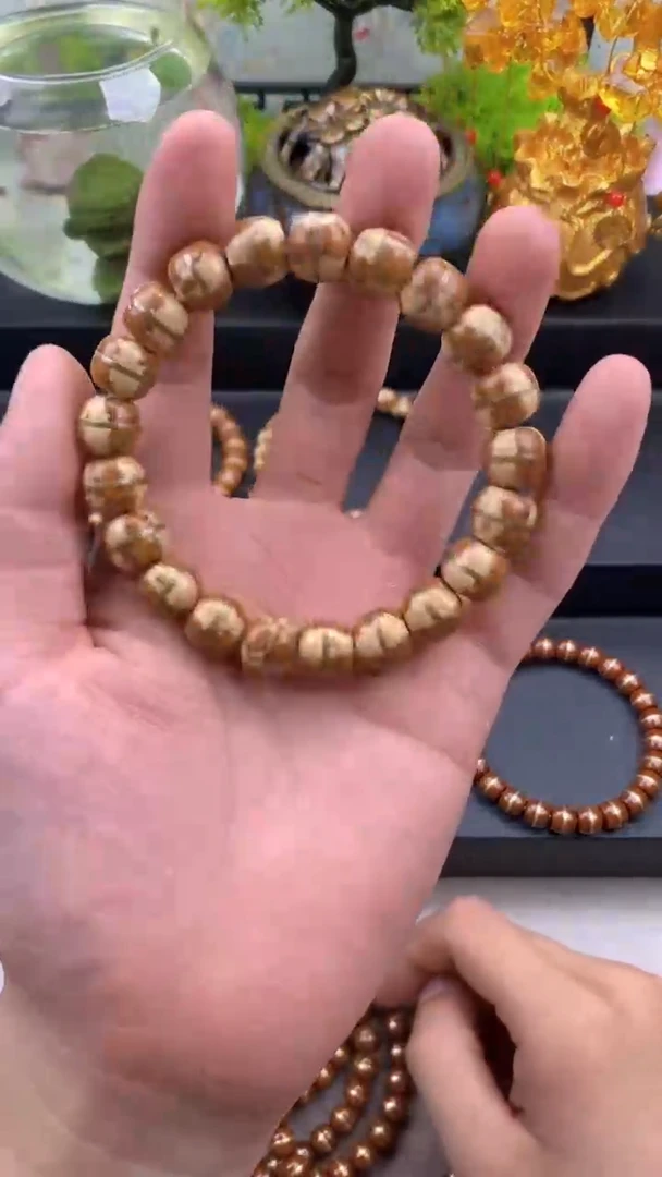 紫金鼠手串紫金鼠一线天二代花皮27号