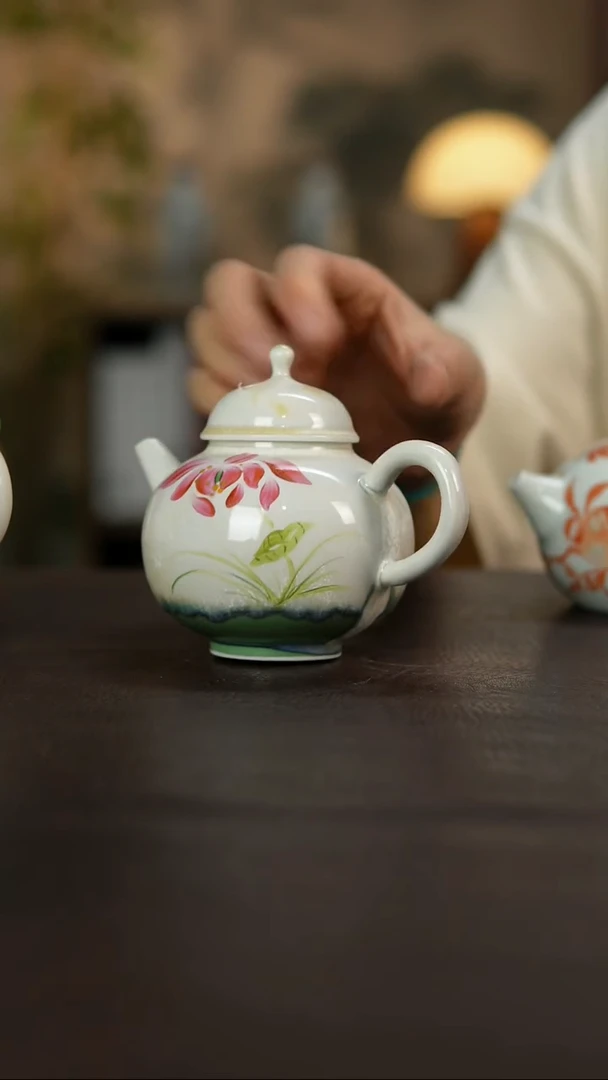 杯景德镇陶瓷杯碗柴烧多人