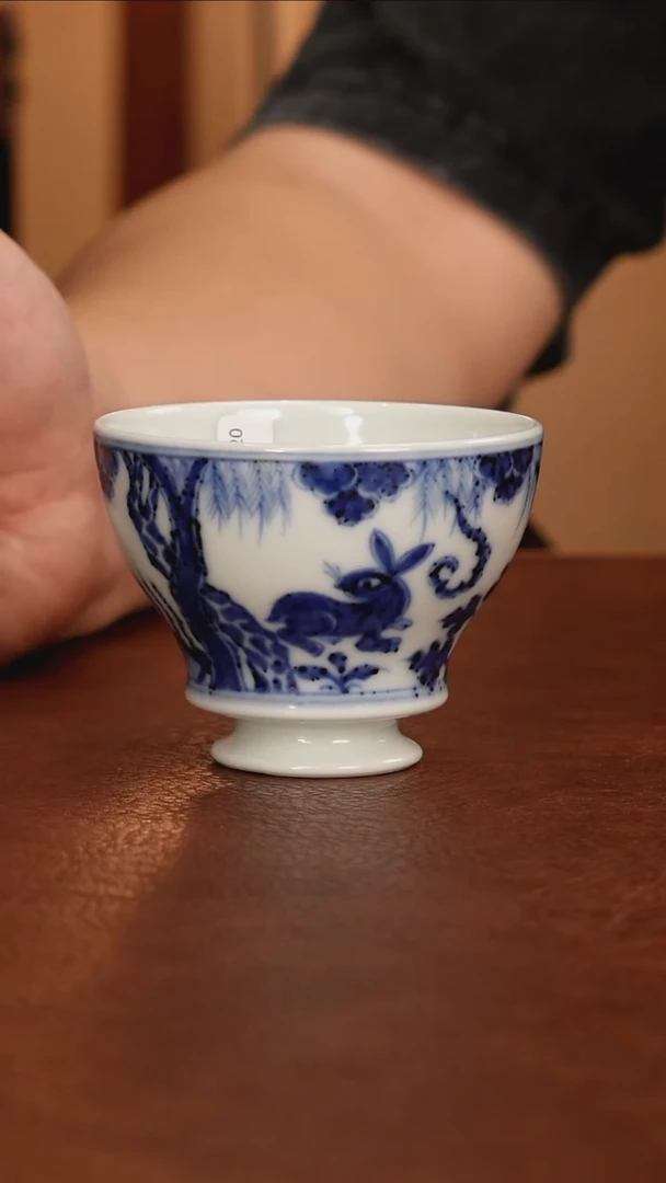 景德镇青花瓷手绘茶具