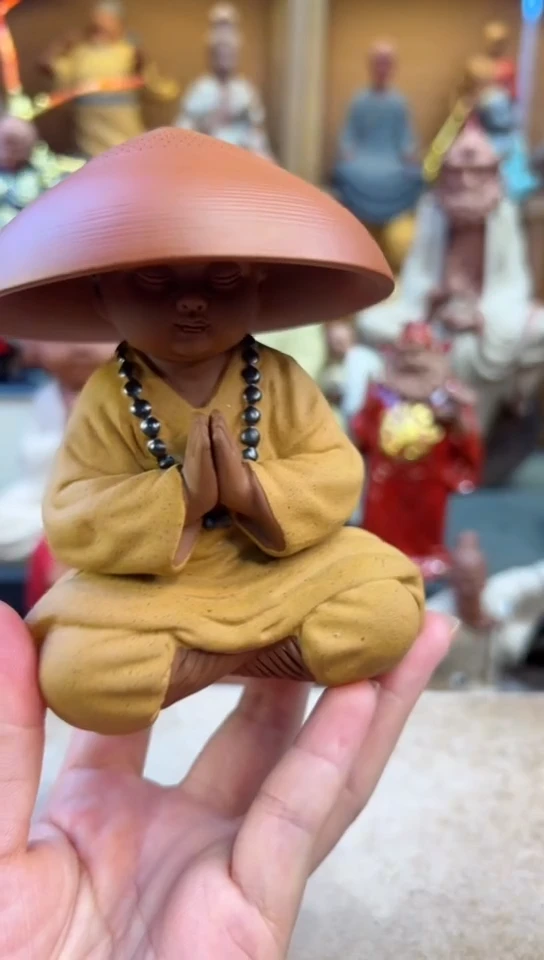 紫砂茶宠器闵茶宠摆件