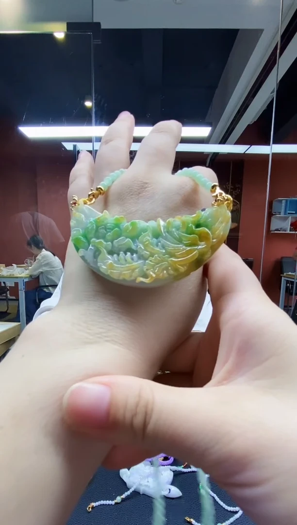颈饰未镶嵌翡翠翡翠吊坠