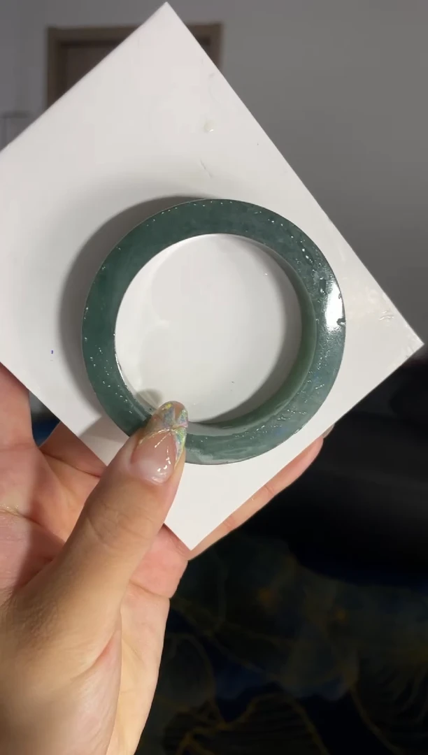 定制翡翠手镯未镶嵌油SZDZ218/DZS