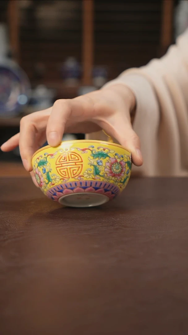 杯景德镇陶瓷杯碗柴烧多人