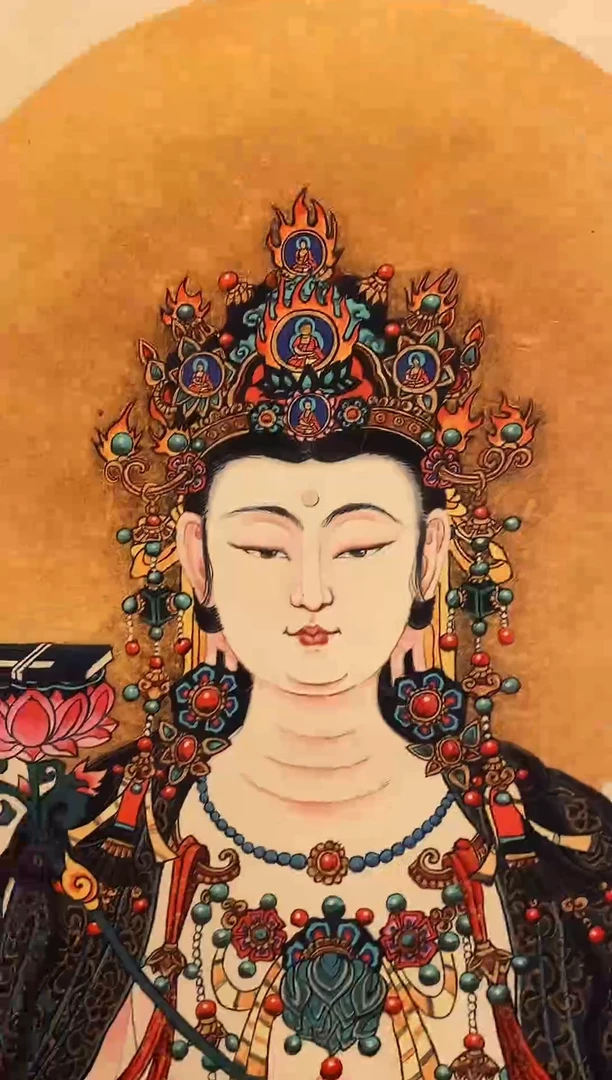 装裱画精美唐卡tk16162