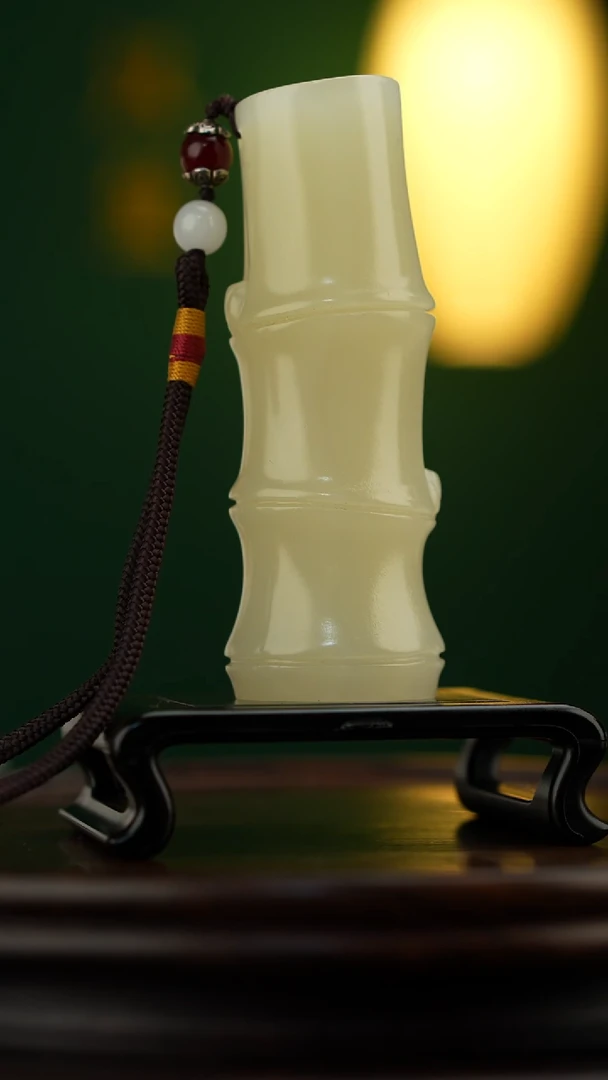 玉【节节高升】天然玉石手把件