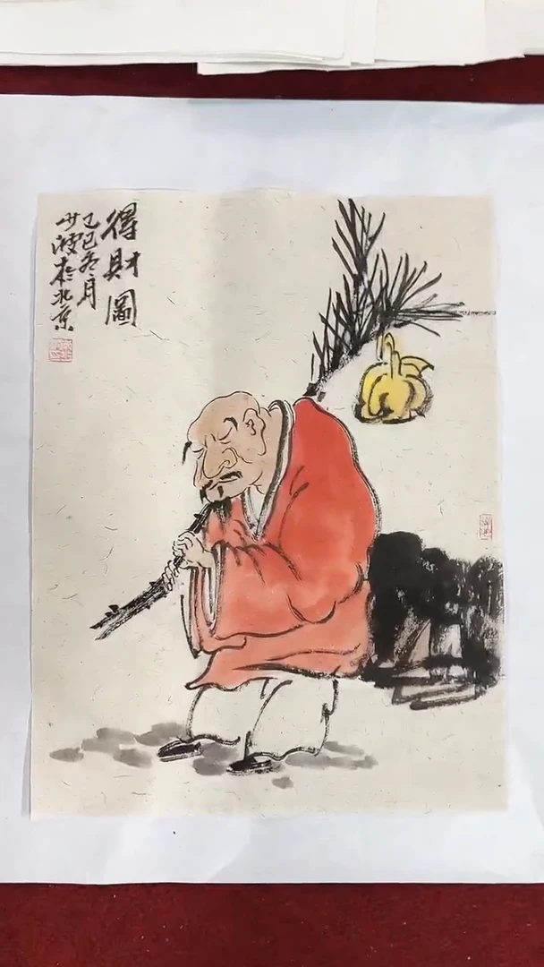 国画李少波/国画/花鸟