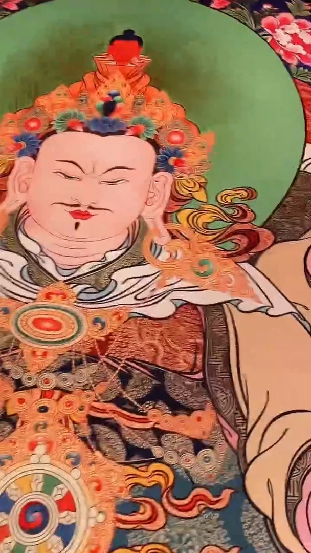 装裱画精美唐卡tk16025