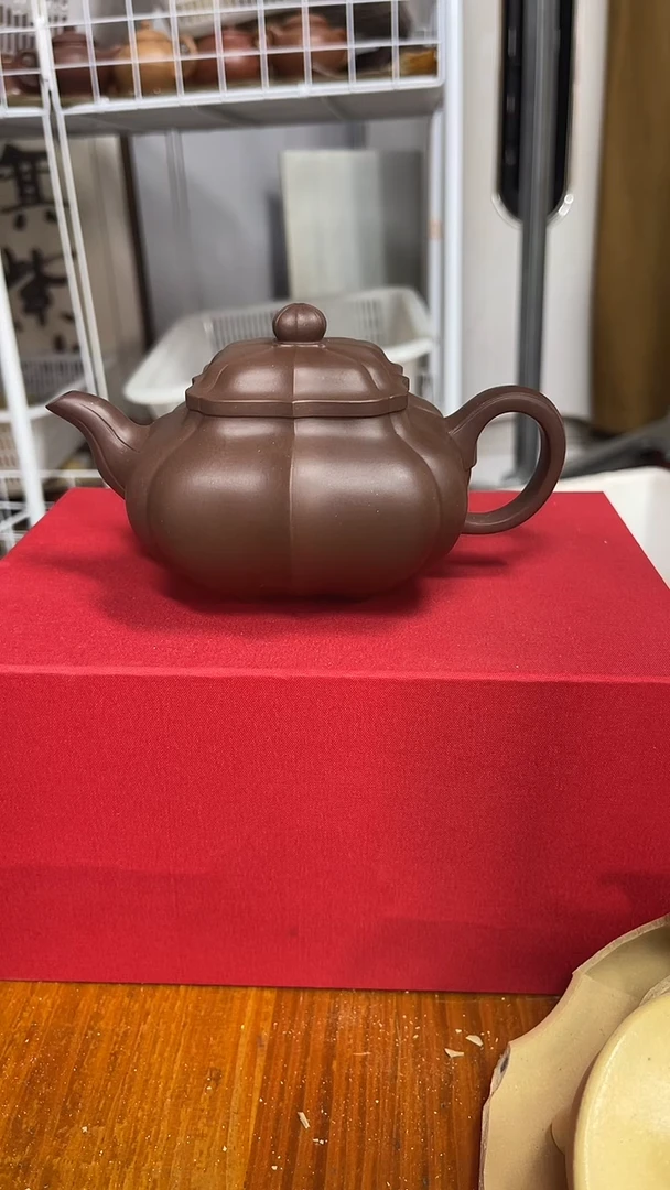 茶壶紫砂紫泥四方传炉