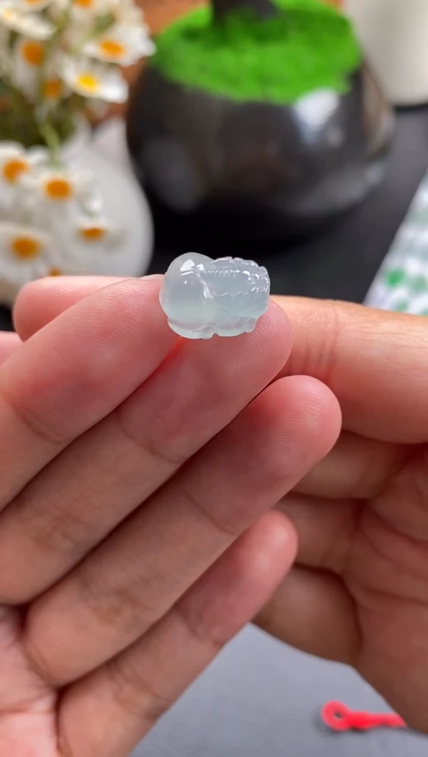 散珠翡翠冰胶裸石