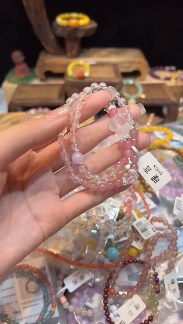 【闪购商品】水晶手链未镶嵌手饰@@G1575