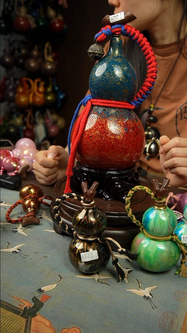 402号600ml左右非遗大漆酒葫芦