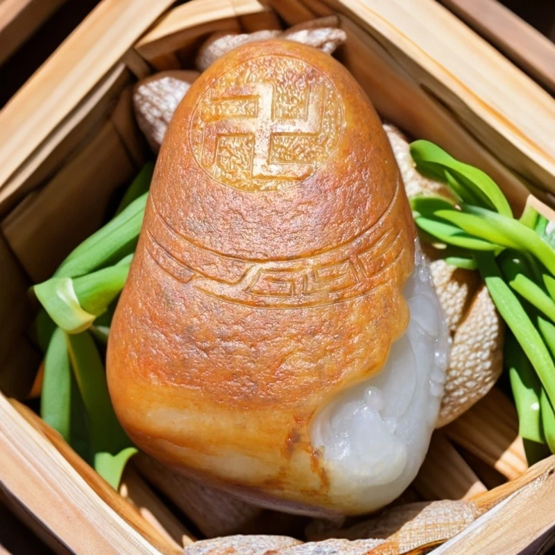 和田玉未镶嵌吊坠(不含链)