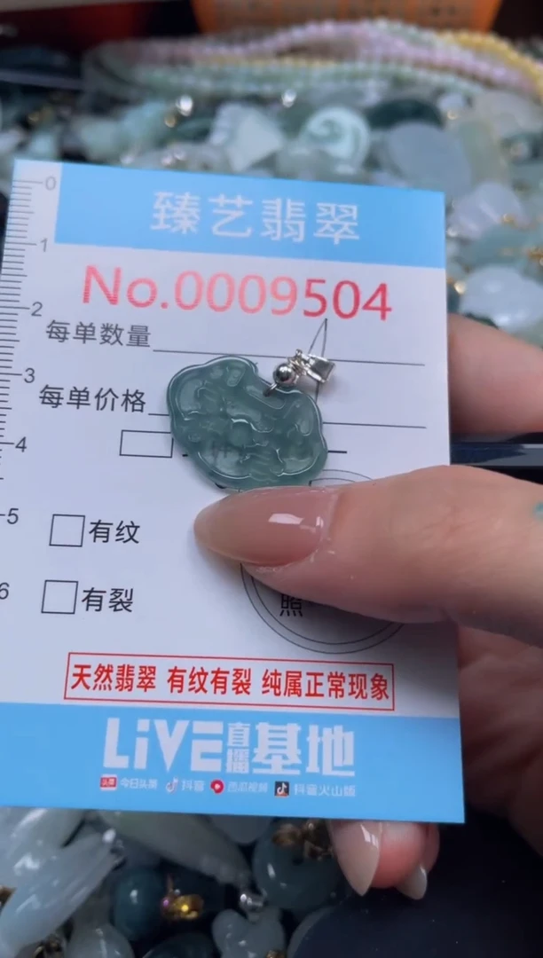 颈饰未镶嵌翡翠9504