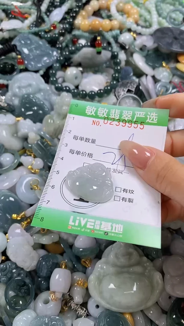 翡翠未镶嵌颈饰闪购0239955
